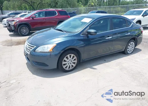 2014 Nissan Sentra Sv из США, поврежденный, VIN 3N1AB7AP5EL609276